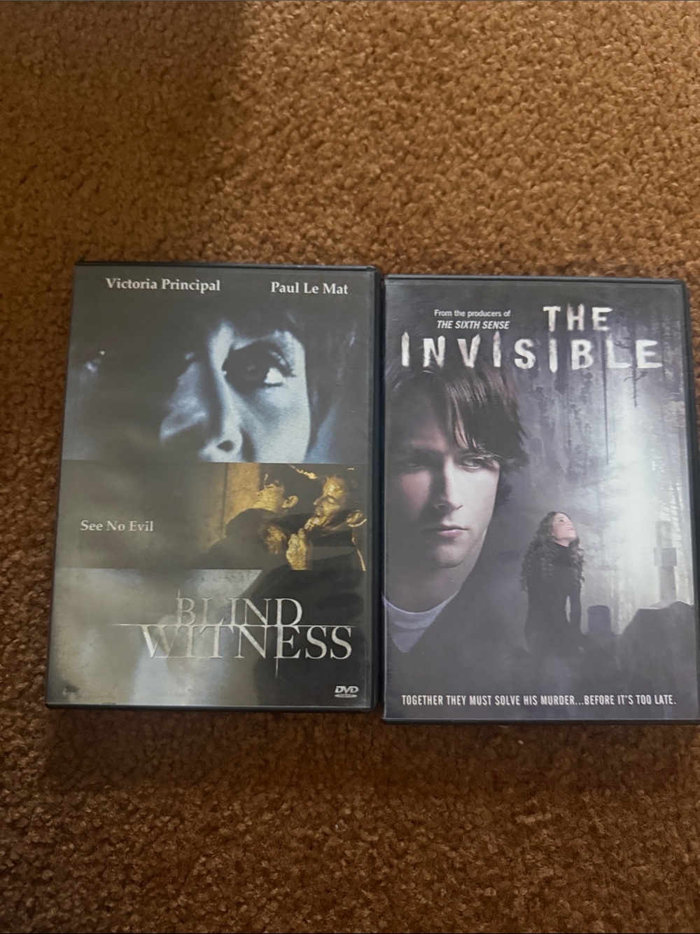 Blind Witness & The Invisible DVD Movie